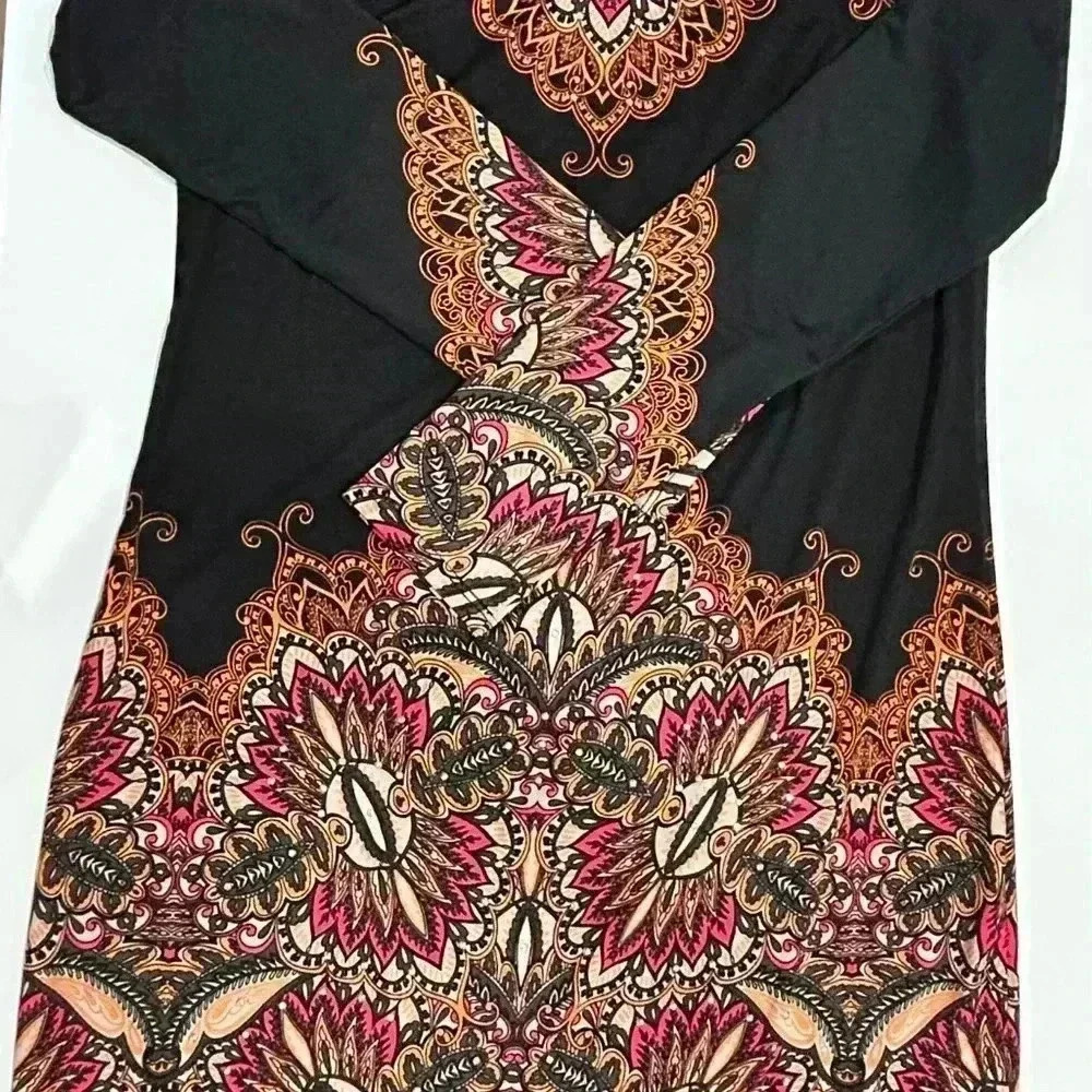 INC Mandala dress Size M - Picture 4 of 6